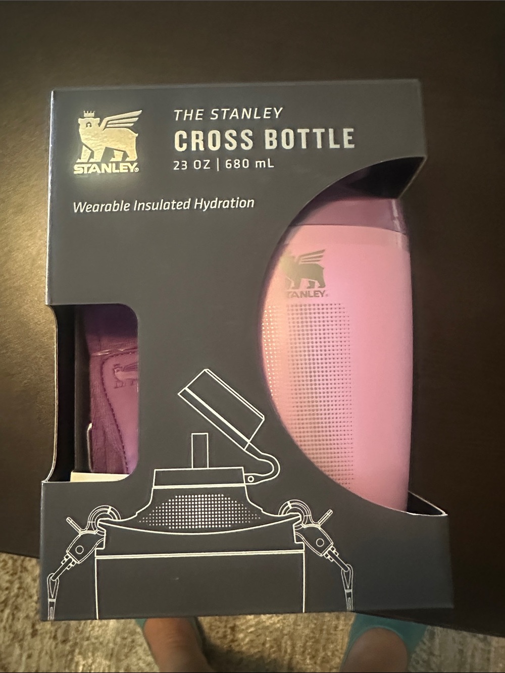 NWat Stanley Cross Bottle 23 oz Wearable Insulated Bottle
